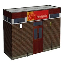 Bachmann Scenecraft Red Star Parcels Office (Pre-Built)