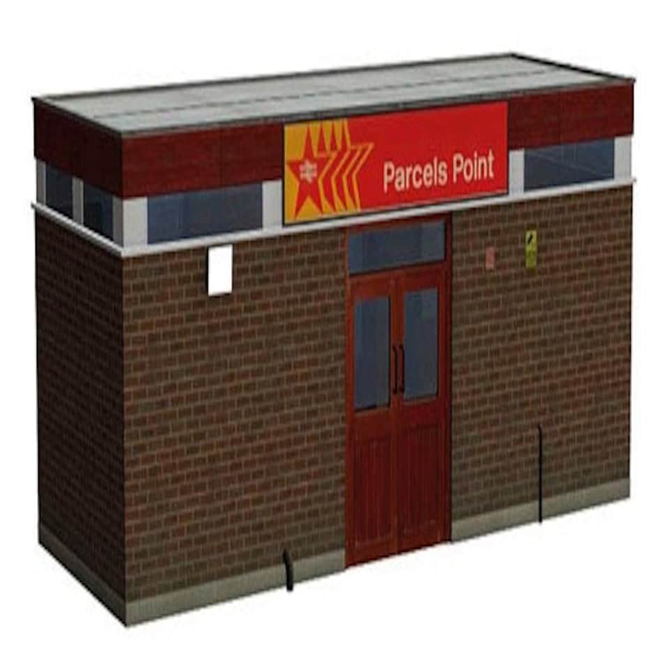 Bachmann Scenecraft Red Star Parcels Office (Pre-Built)