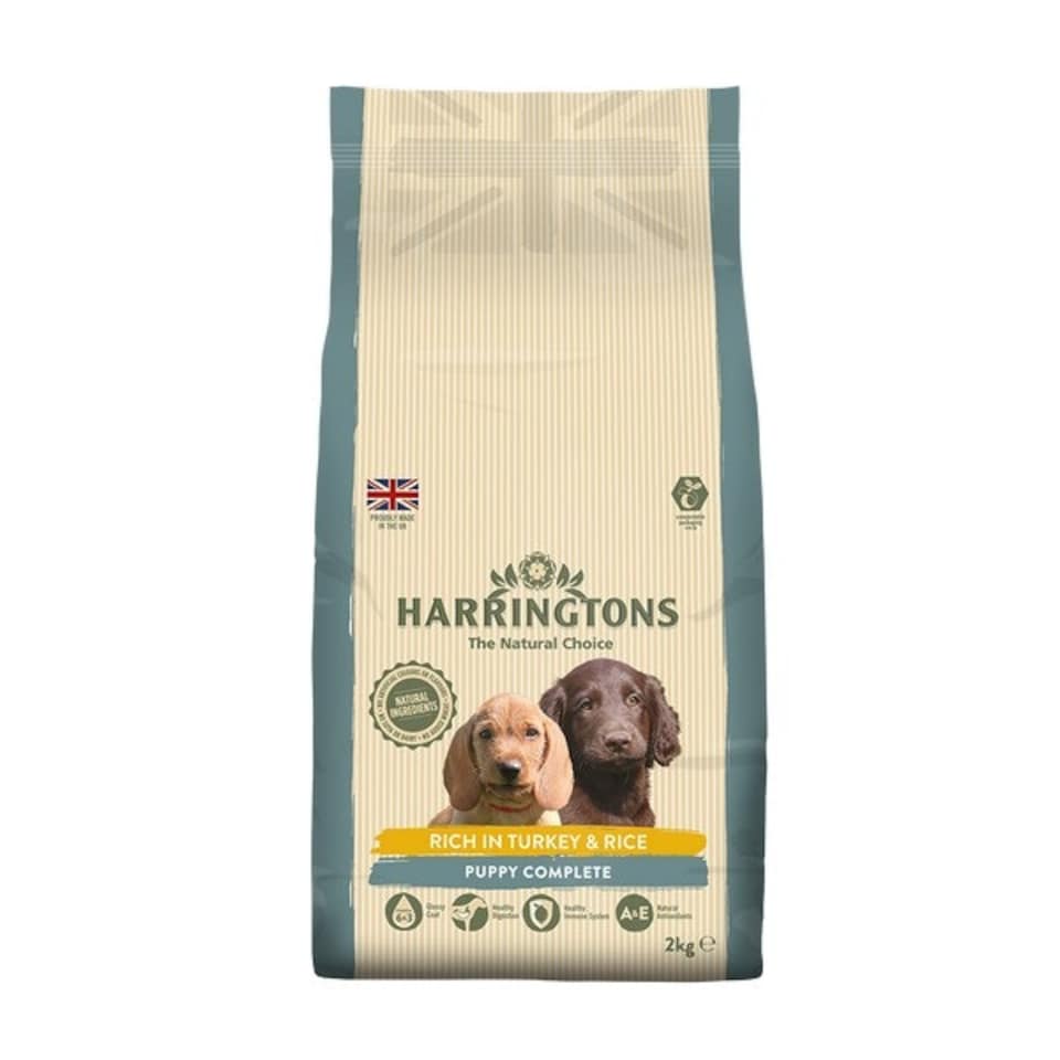 image 1 of Harringtons Dried Dog Food Turkey and Rice Puppy 10kg