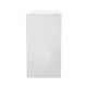 image 4 of Bristol 3 Drawer Vanity in White Matt (Ready Assembled) | White | White Matt