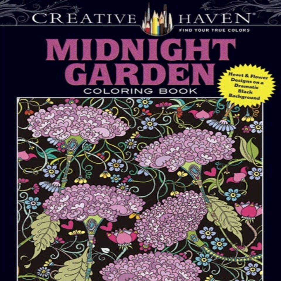 Midnight Garden Coloring