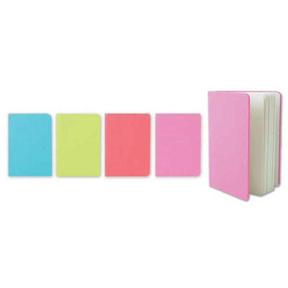 image 1 of Pocket Soft Touch Neon Journal Notebook
