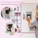 image 6 of COSTWAY Pretend Play Kitchen Kids Wooden Toy Set Kitchen Accessory Playset Pink