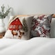 image 4 of BHS Christmas Winter Home Cushion, Green Green | Green