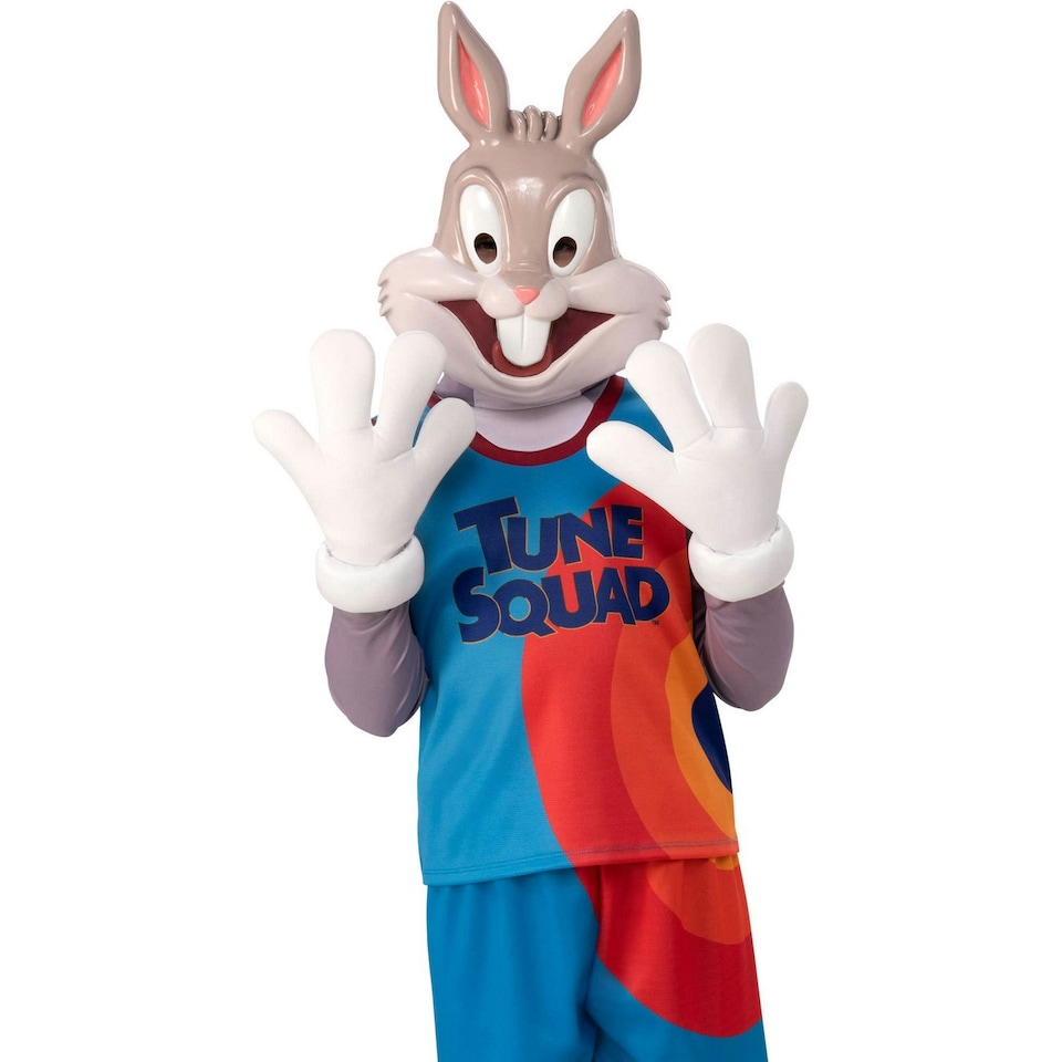 image 1 of Space Jam Bugs Bunny Mask Set - White/Grey - One Size