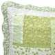 image 6 of Velosso Maya Cotton Blend Quilted Bedspread Set Grey | Grey | King