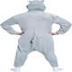 image 2 of Fancy Dress Adult Pyjama Hippopotamus - M