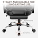 image 5 of Rattantree Executive High Back Office Chair Ergonomic PU Leather Recliner
