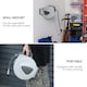 image 6 of DURHAND Retractable Air Hose Reel  Hose, Hose Connector 1 4 BSP, Wall Mount  Auto Rewind Hose Reel