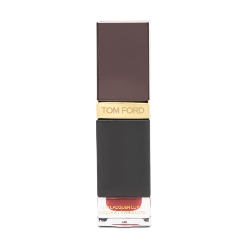 image 1 of Tom Ford Lip Lacquer Luxe Red Liquid Lipstick 07 Intimidate Vinyl N/A