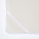 image 3 of Homescapes Luxury Extra Thick 500 GSM Cotton Mattress Topper - Euro 140 x 200 cm White | Double