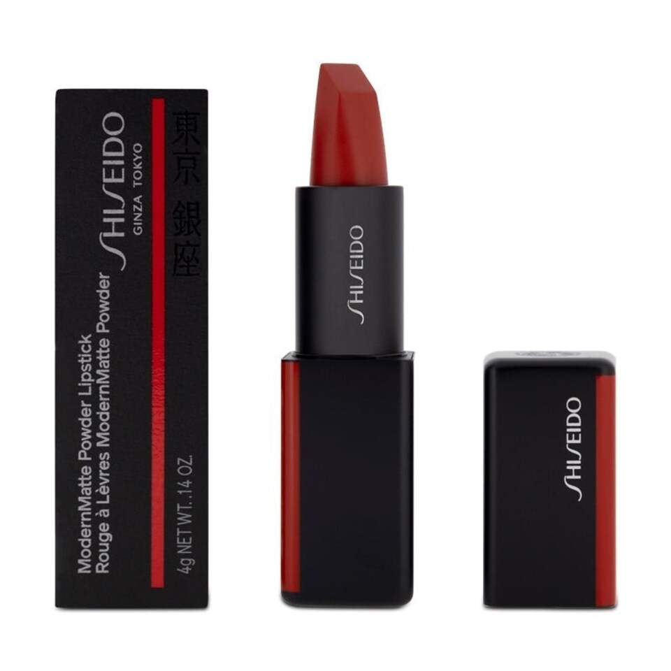 image 1 of Shiseido Modern Matte Powder Red Lipstick 510 Night Life N/A