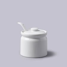 W.M.Bartleet & Sons Sugar/Jam/Mustard Pot with Lid and Spoon