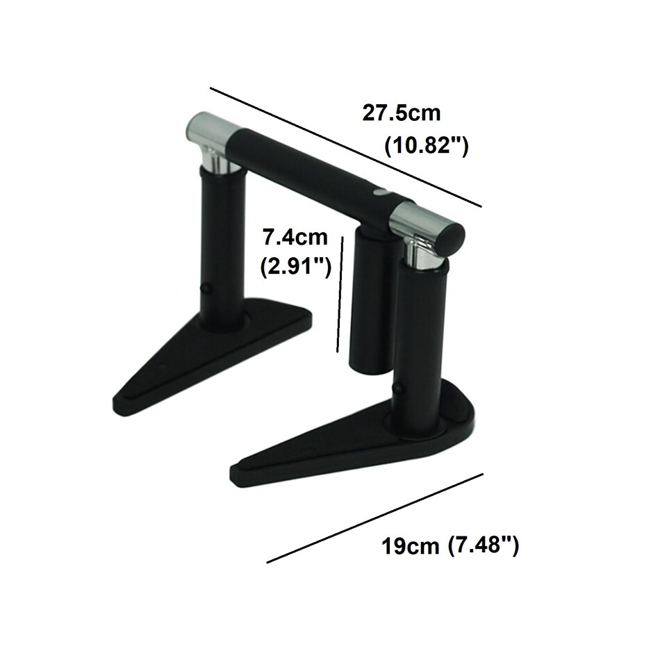 image 1 of Gr8 Home Door Frame Cross Grips Pull Up Bar Horizontal Folding Home Gym Travel Workout