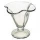 image 6 of Clear Glass Flower Shaped Dessert Bowls | Clear | 6