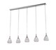 image 1 of Simone 5 Light Chrome Bar Pendant Ceiling Light
