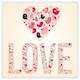 image 1 of Love hearts (Picutre Frame) White | S