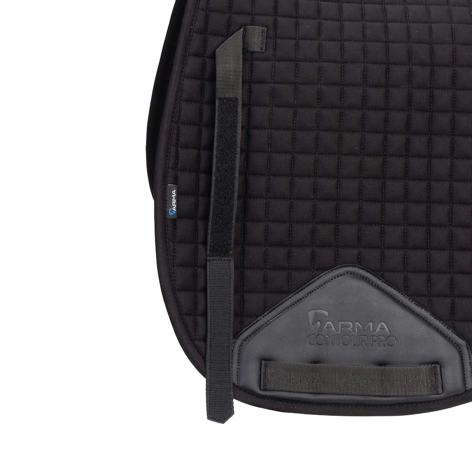 image 1 of ARMA Deluxe Cotton Numnah Black | Size: 15 Inch-16.5 Inch
Colour: Black