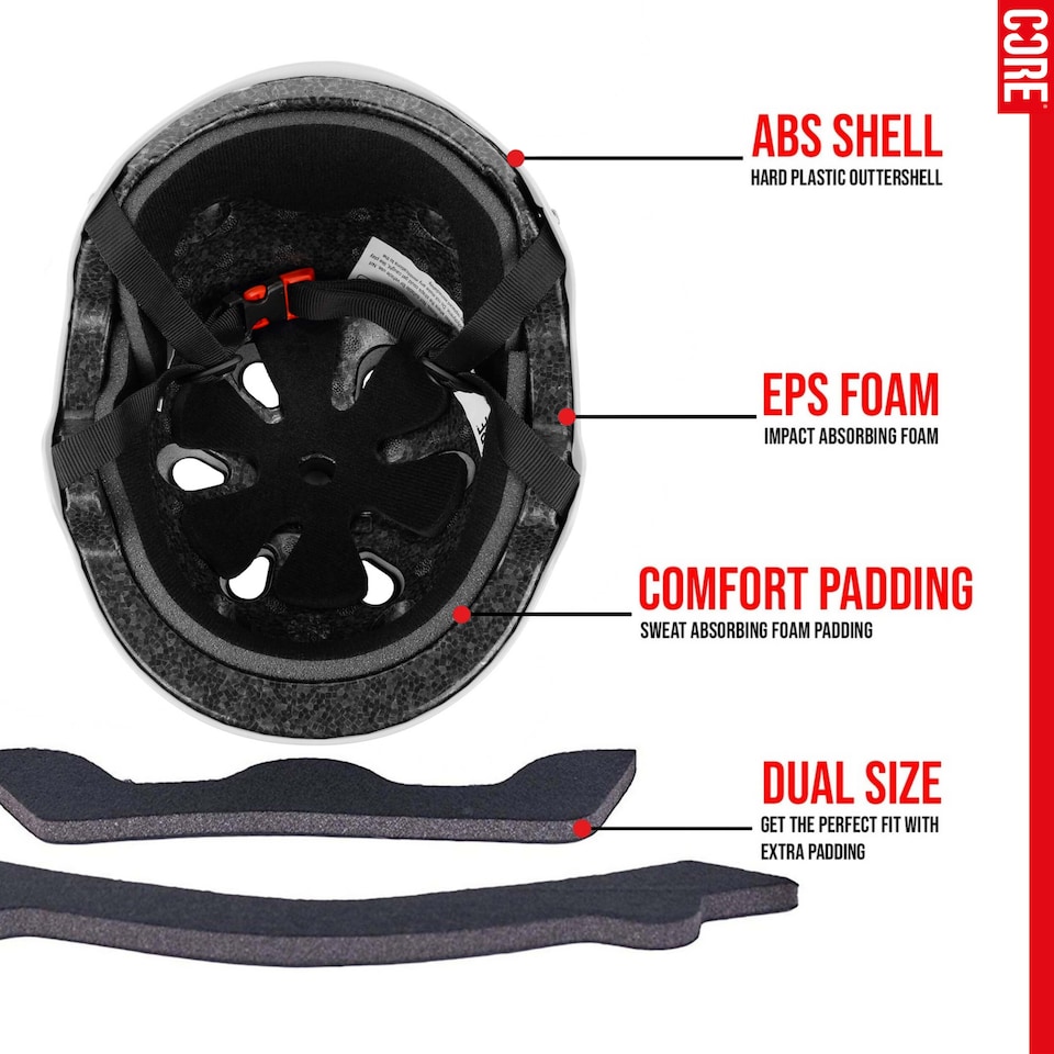 image 1 of CORE Action Sports Helmet