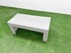 image 2 of Fimous PE Rattan Garden Furniture Set Adjustable Chair Sofa Double Love Seat 2 Seater Sofa Lounge Set Rectangular Coffee Table 3 Stools Light Grey