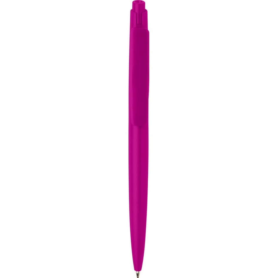 image 1 of Floso Ipe Plastic Ballpoint Pen | Pink | Magenta | One Size | 1