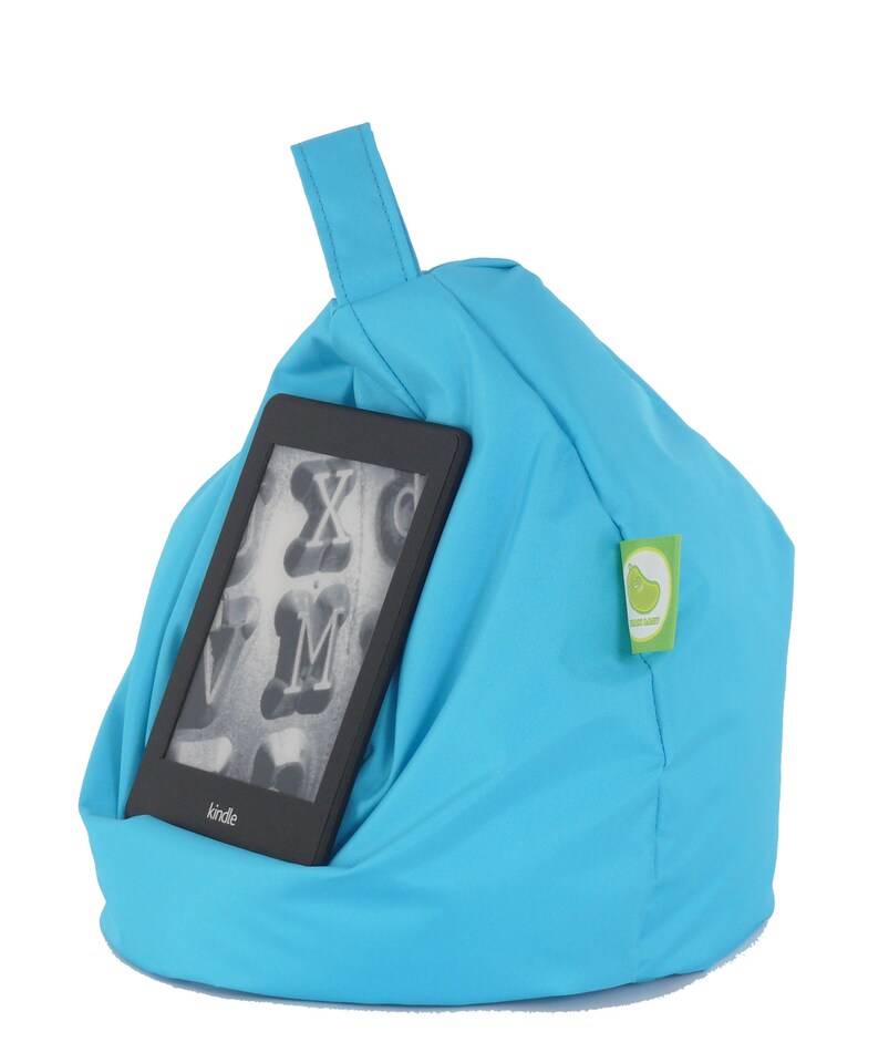 image 1 of Bean Lazy Waterproof Aqua Tablet eReader and Book Mini Bean Bag
