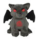 image 1 of Something Different Vampire Cat Plush Toy - Grey/Black/Red - One Size