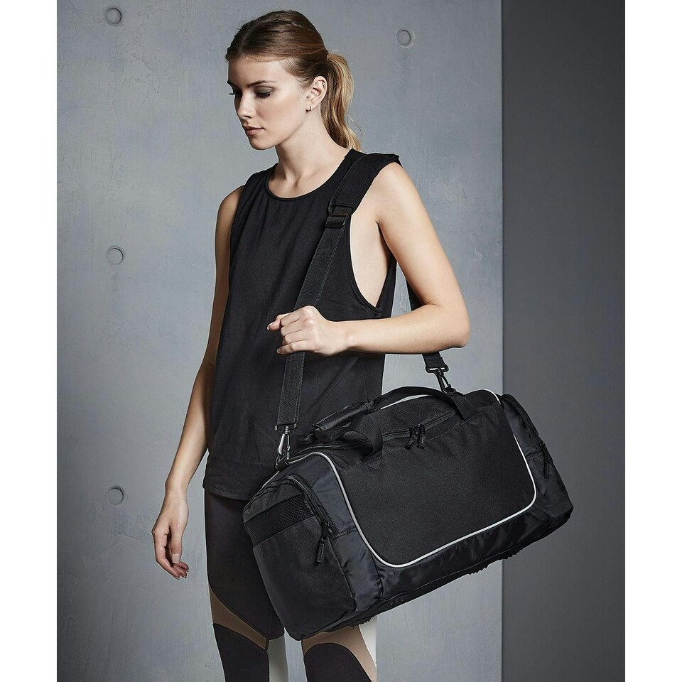 image 1 of Quadra Teamwear Locker Bag - Bright Royal/Black - One Size