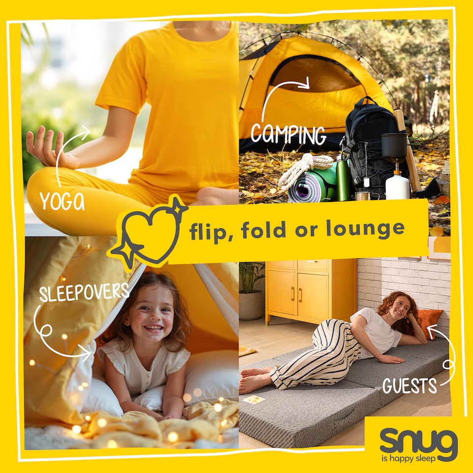 image 1 of Snug Magic Foldable Mattress