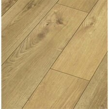 PACK OF 20 (Total 20 Units) - Light Oak 12mm Thick Laminate Flooring (29.6m2 Coverage)