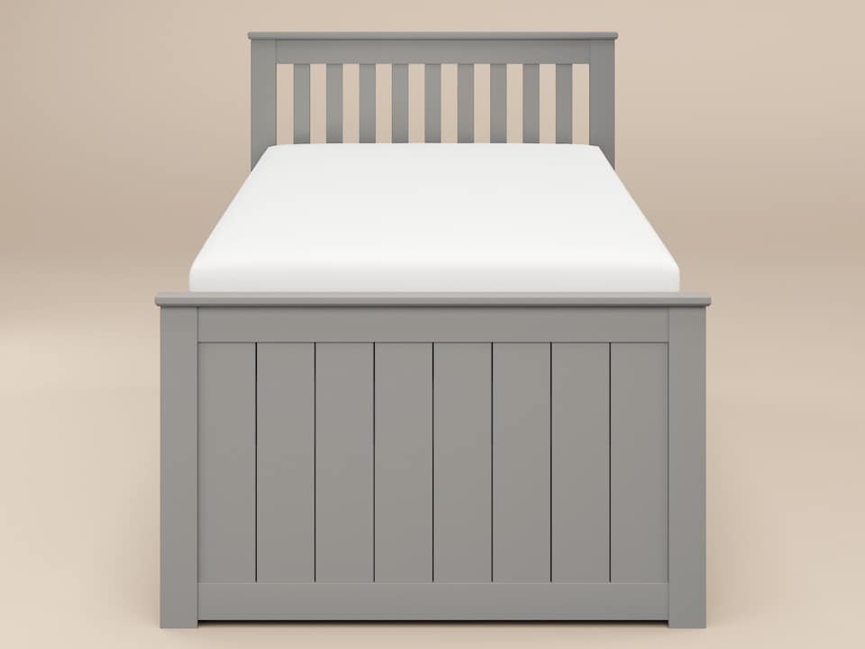 image 1 of Flair Montana Captain's Bed with Drawers & Trundle Grey