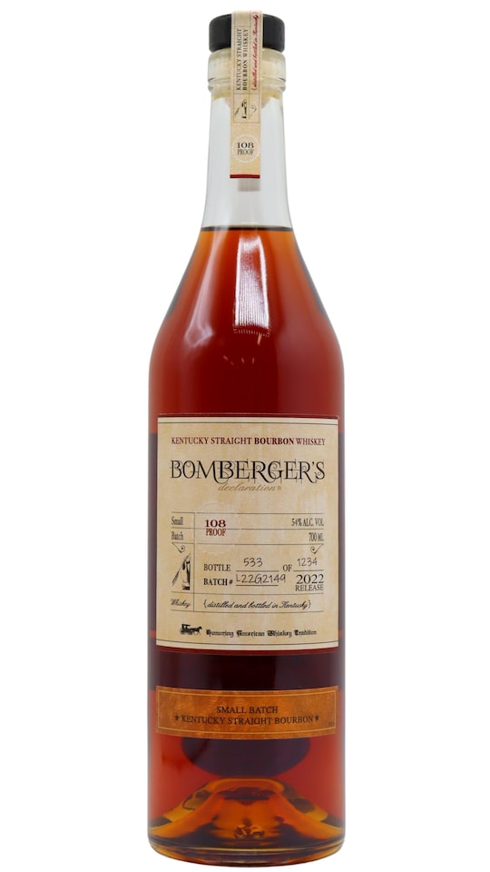 Michter's - Bomberger's Declaration 2022 Release Kentucky Straight Bourbon Whiskey
