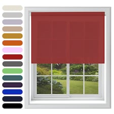Daylight Roller Blind 240cm x 160cm Red