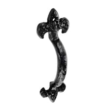 Securit Antique Look Pull Handle - Black - 175mm