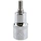 image 1 of 6mm Hex Bit Metric Allen Socket Male 1/2" Drive 55mm Length Strengthened Tip
