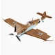 image 8 of Messerschmitt BF 109 G brick model plane - COBI 5761 - 350 bricks