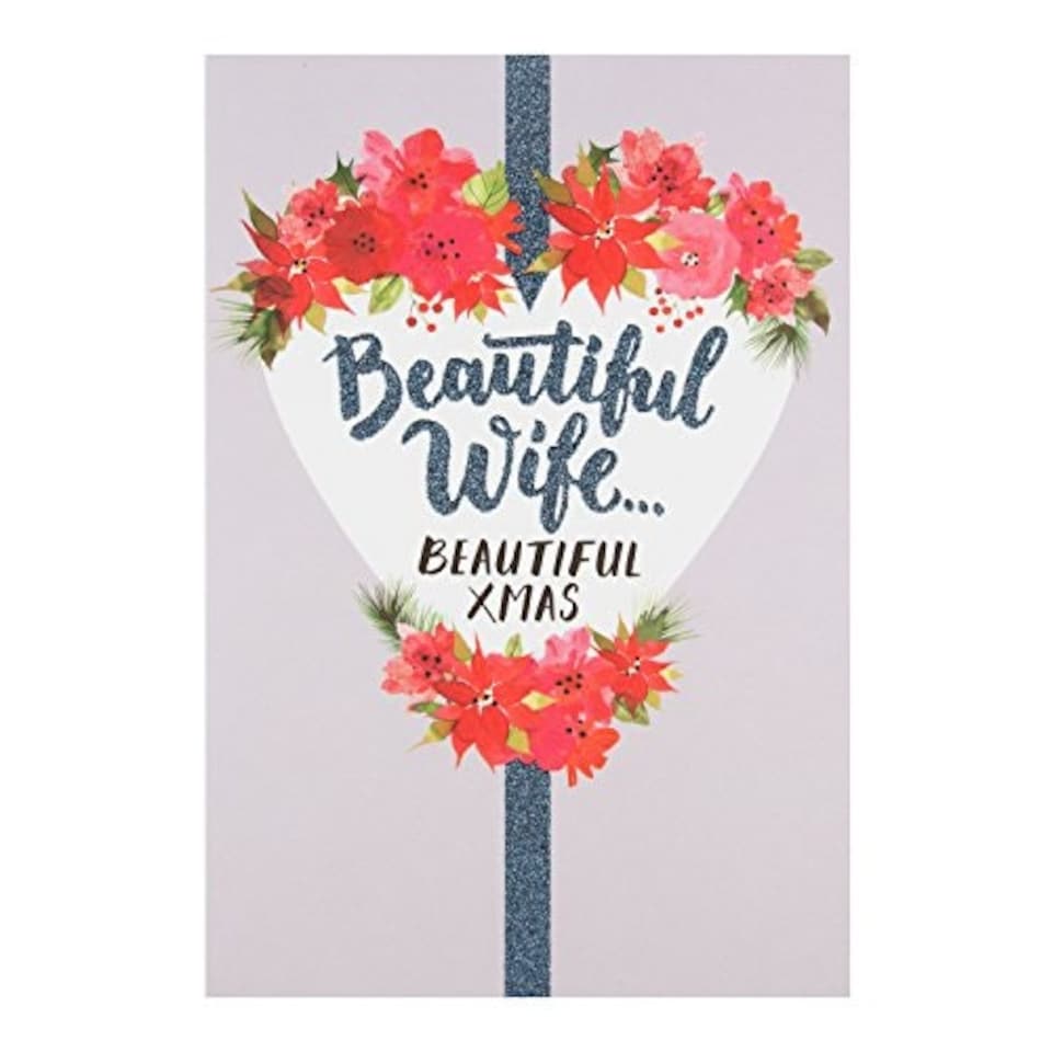 image 1 of Wife "Magical" Contemporary Christmas Card