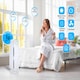 image 8 of Multiple Technologies Intelligent 5 in 1 Air Purifier and Ioniser with UVC Sanitiser Eliminates viruses