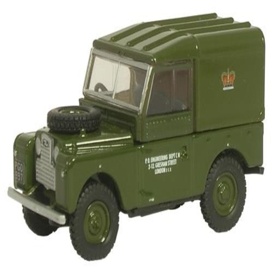 Oxford Diecast Land Rover Series I 88'' Post Office Telephones