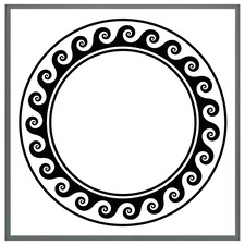 Decorative egyptian (Picture Frame) Grey | XS