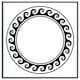 image 1 of Decorative egyptian (Picture Frame) Grey | XS