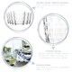 image 2 of LAV Artemis Water Glasses - 340ml - Clear - Pack of 6 | Clear | Clear