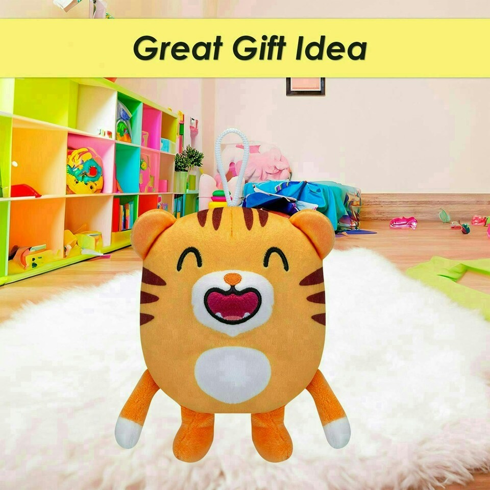 image 1 of Jasper Pinata Smashlings Soft Toy Cute Plushie Huggable Cuddly 15cm Orange