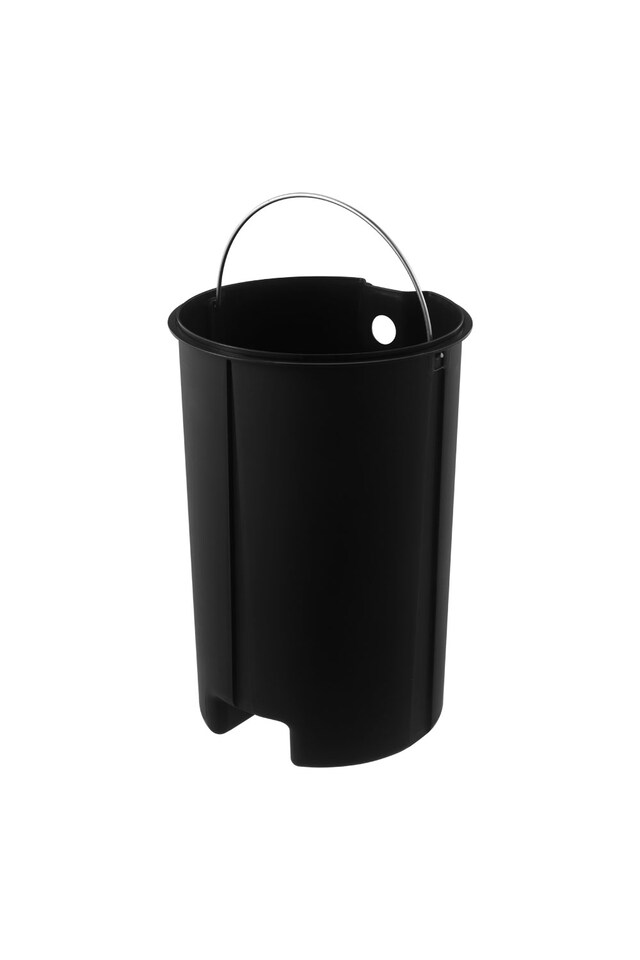 image 1 of Living and Home 12L Step-On Trash Bin | Grey