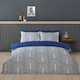 image 1 of Arches Geometric Cotton Blend Duvet Cover Set with Pillowcase