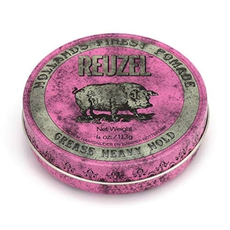 image 1 of Reuzel Pink Heavy Hold Grease Pomade 113g