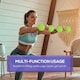 image 3 of HOMCOM 6kg Dumbbell Fitness Weights Set for Men and Women, Home Gym Workout