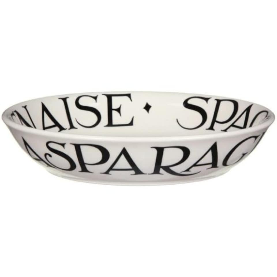image 1 of Pasta Bowl: 24cm Emma Bridgewater Black Toast Medium Pasta Bowl, Ceramic | Multi