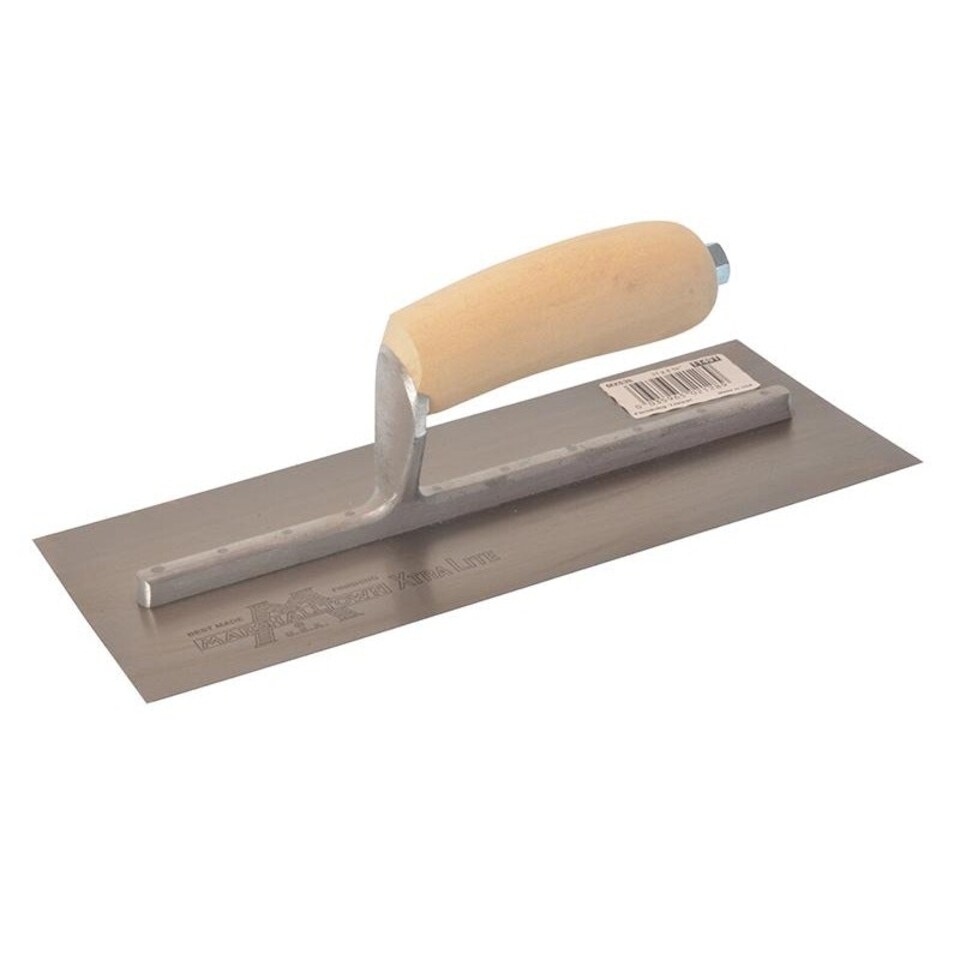 Marshalltown Mxs Finishing Trowel, Wooden - Multi Colour - 11 x 4. 3/4in