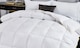 image 5 of Ezysleep 16.5tog Premium Goose Feather and Down Duvet  - High-Quality Filling | White | White